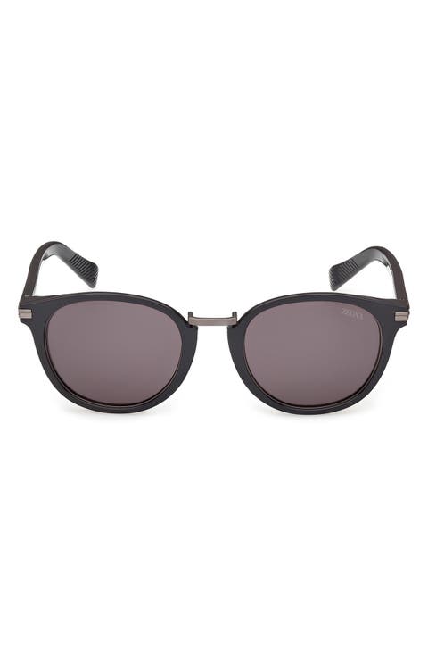 51mm Round Sunglasses