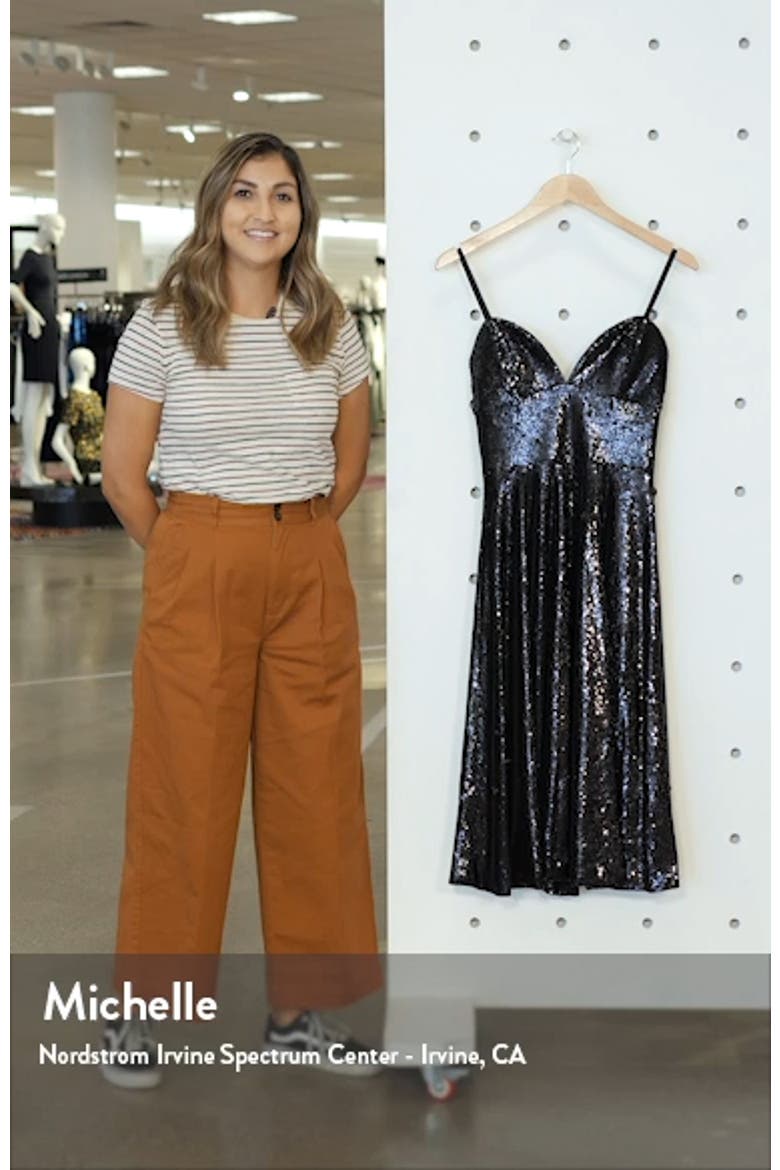 Mimi Sequin Cocktail Dress video