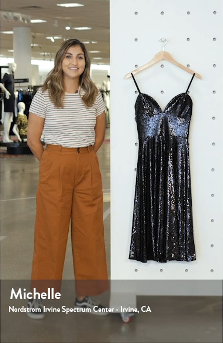 Mimi Sequin Cocktail Dress, sales video thumbnail