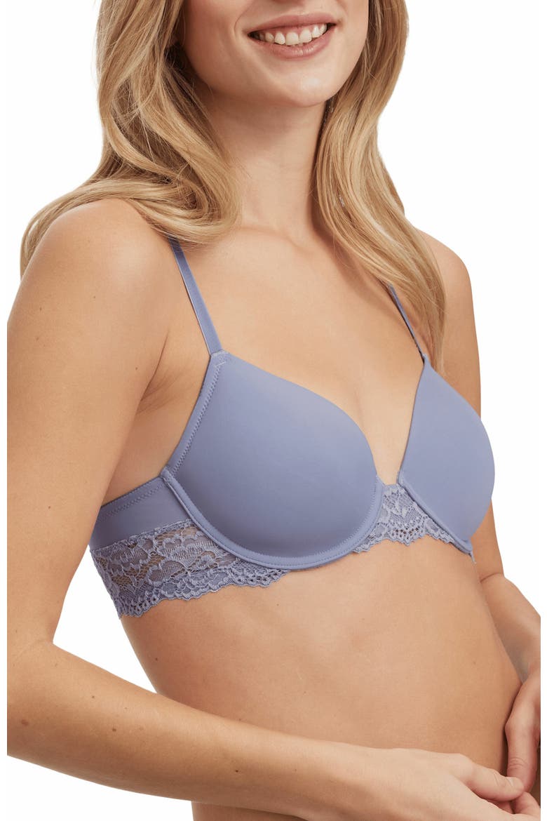 Goddess Multiway Underwire T-Shirt Bra, Alternate, color, Blue Violet