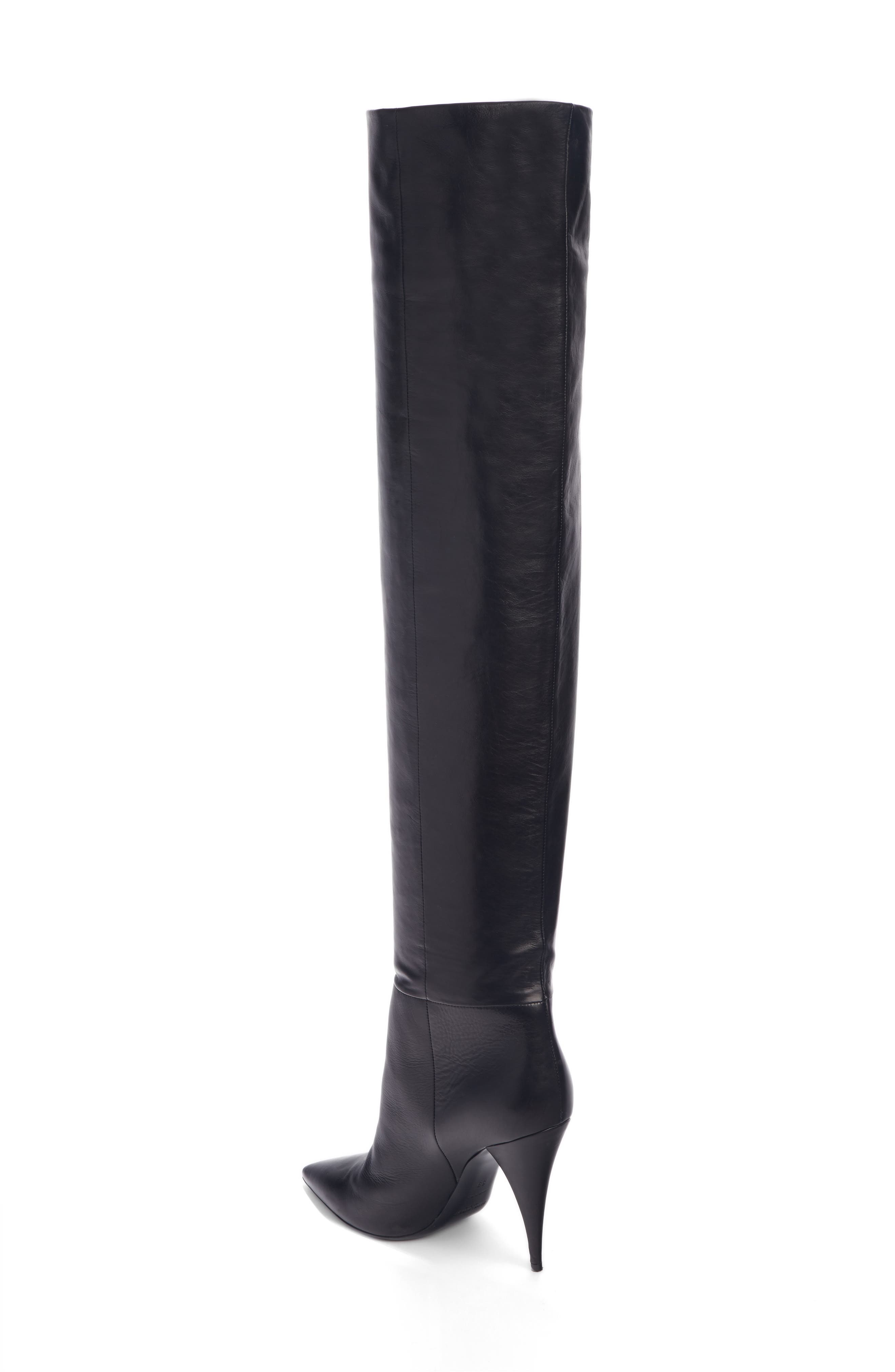 Saint Laurent Kiki Over the Knee Boot, Alternate, color, 
