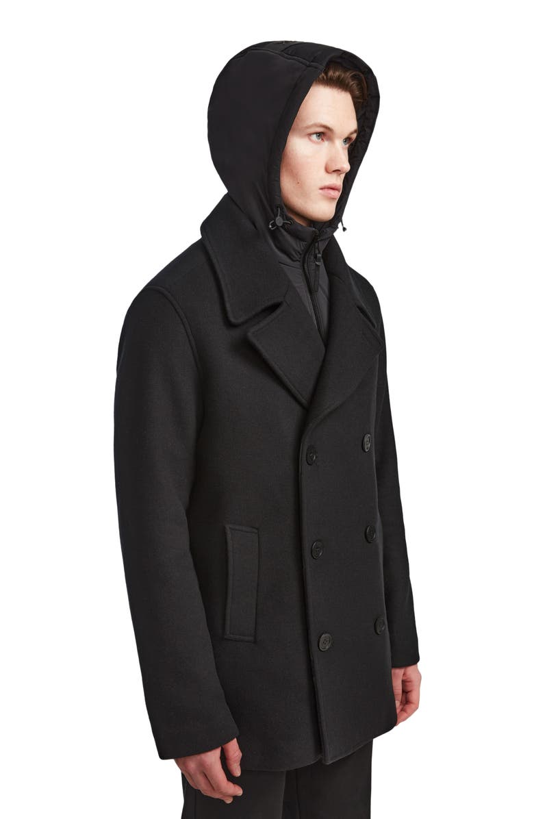 Rudsak ARTHUR MEN'S DOUBLE BREASTED PEACOAT, Alternate, color, 