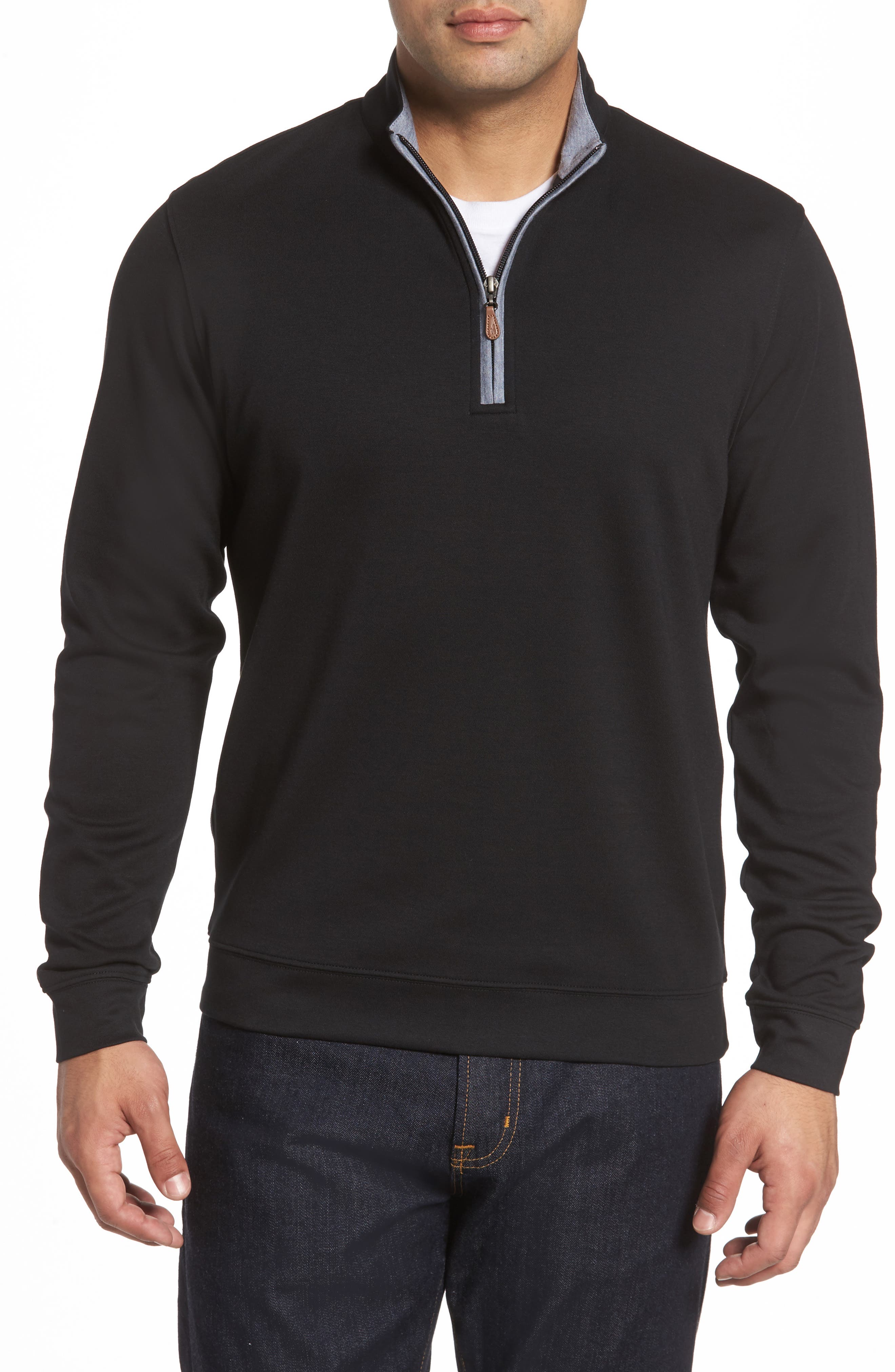 johnnie-O Sully Quarter Zip Pullover