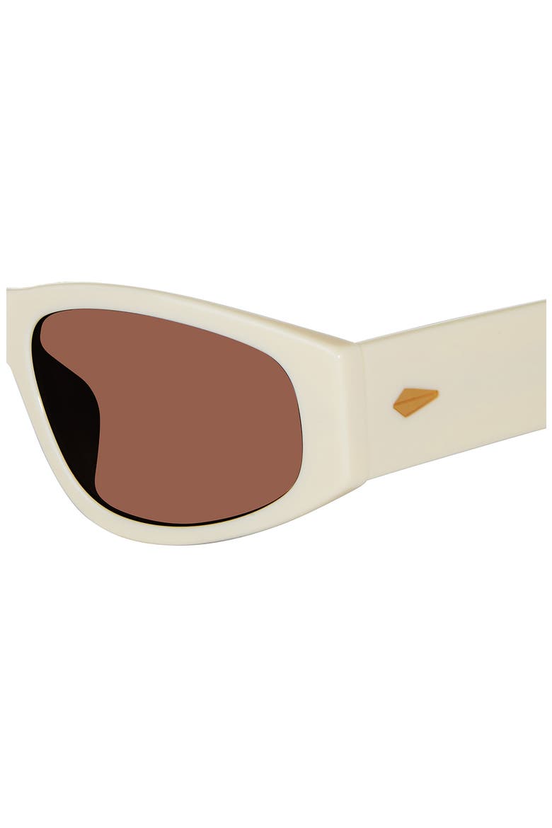 55mm Oval Sunglasses, Alternate, color, CREAM GOLD