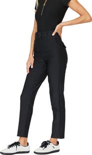 Goldie Byrd Belted Hybrid Pants