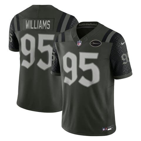 Men's Nike Quinnen Williams Gotham Green New York Jets 2025 Rivalries Collection Limited Jersey