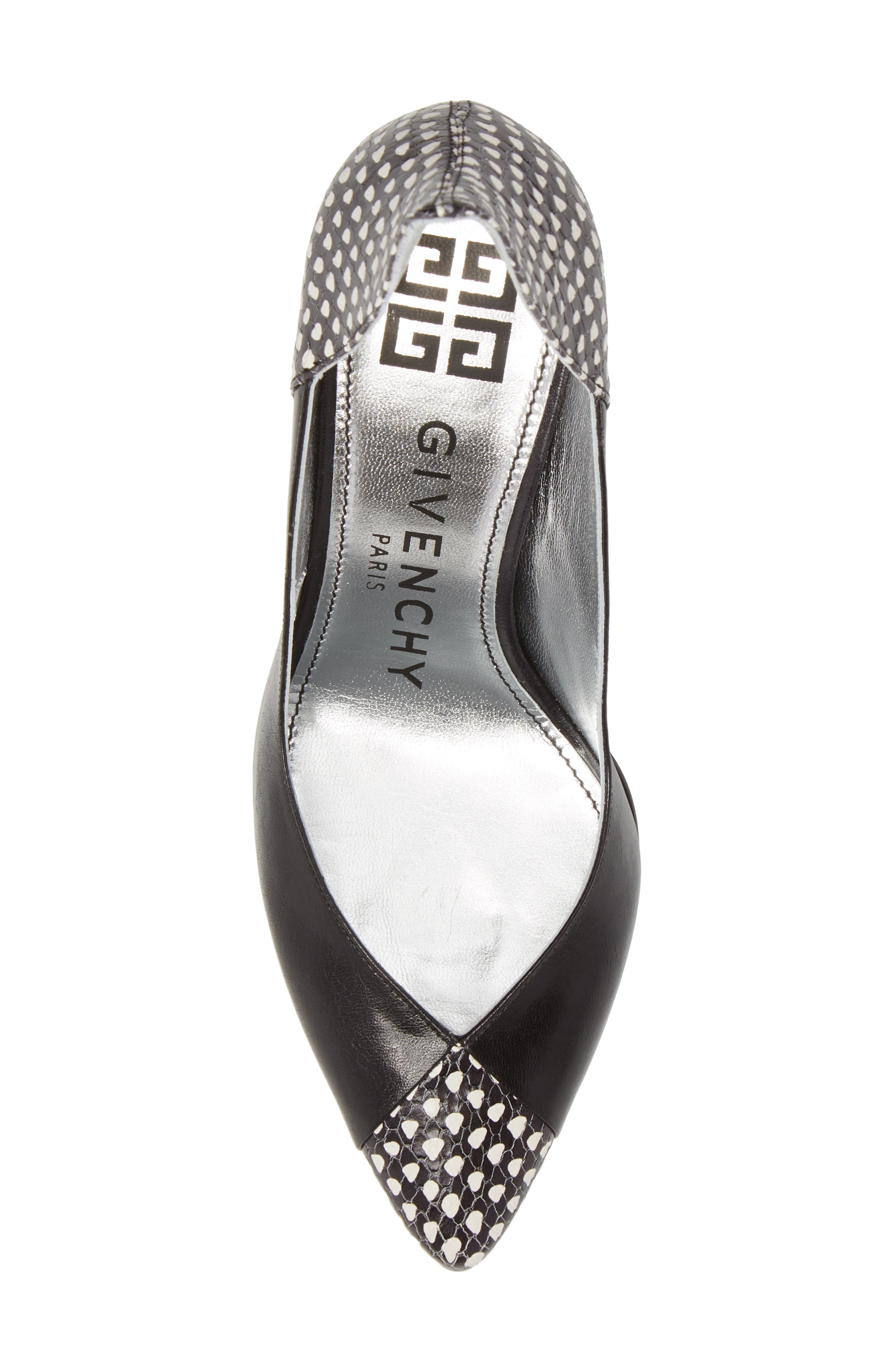 Givenchy Kangaroo Leather Pointy Toe Pump, Alternate, color, 