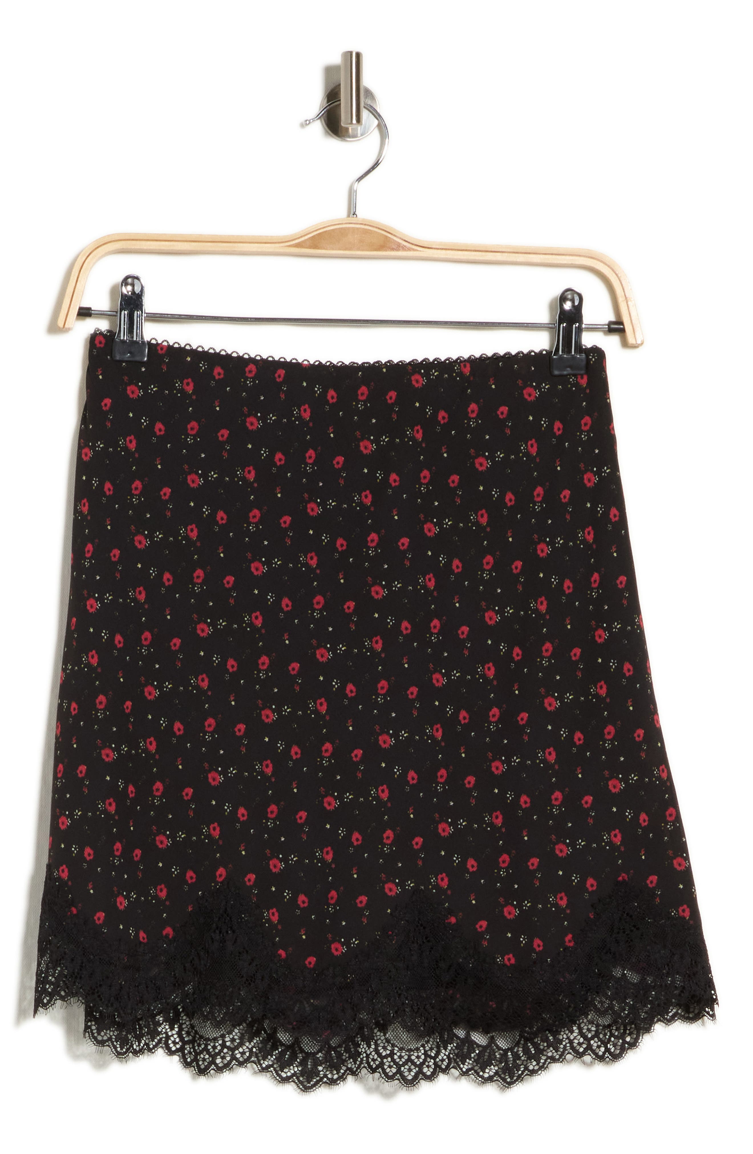 selected BLACK RED FLORAL