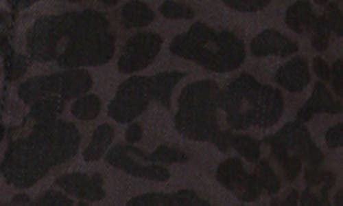 Rebecca Minkoff Ezra Print High Waist Straight Leg Jeans In Grey Leopard