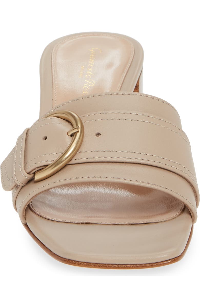 Gianvito Rossi Buckle Slide Sandal, Alternate, color,