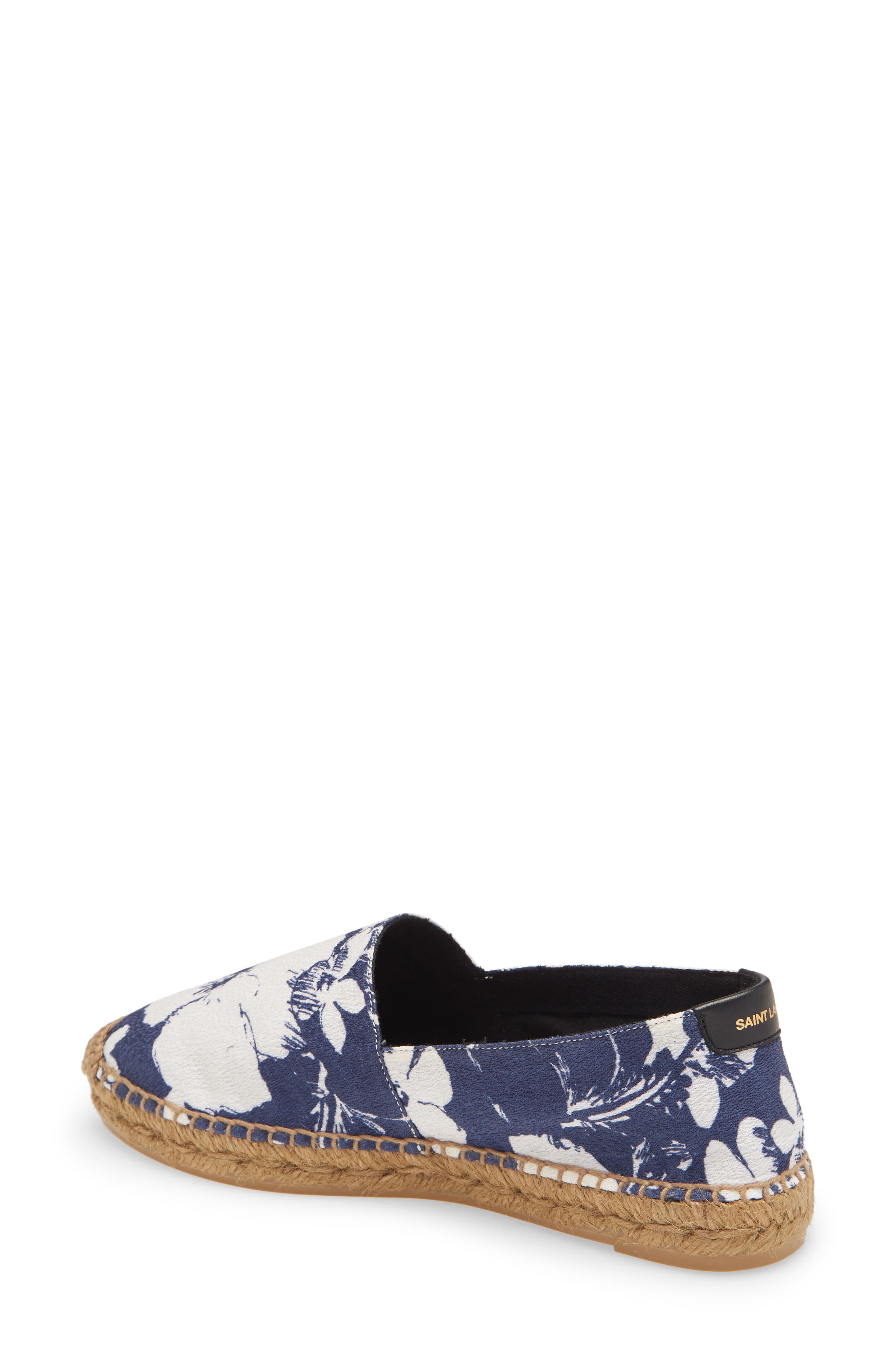 Saint Laurent Espadrille Flat, Alternate, color, 