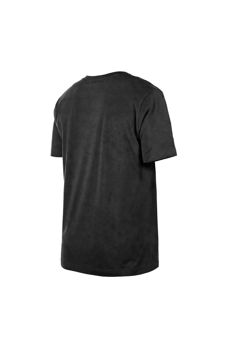 New Era Men's New Era  Black Brooklyn Nets Throwback Vintage Boxy Mineral Wash T-Shirt, Alternate, color, Black