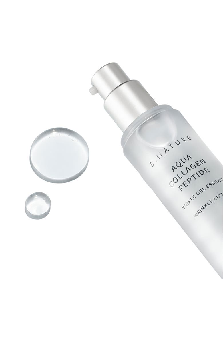 S.NATURE AQUA COLLAGEN PEPTIDE TRIPLE GEL ESSENCE, 50ml, Alternate, color, 