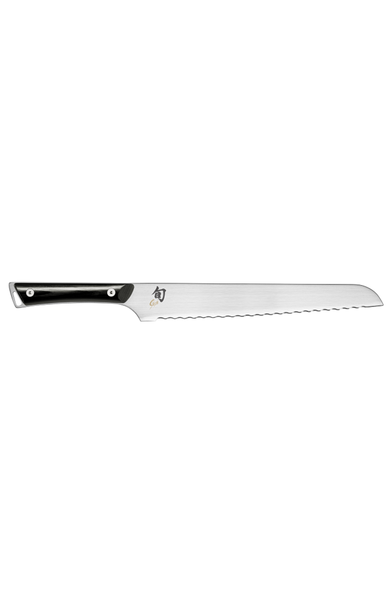 Shun Kazahana Bread Knife, 9 Inch, Main, color, Ebony