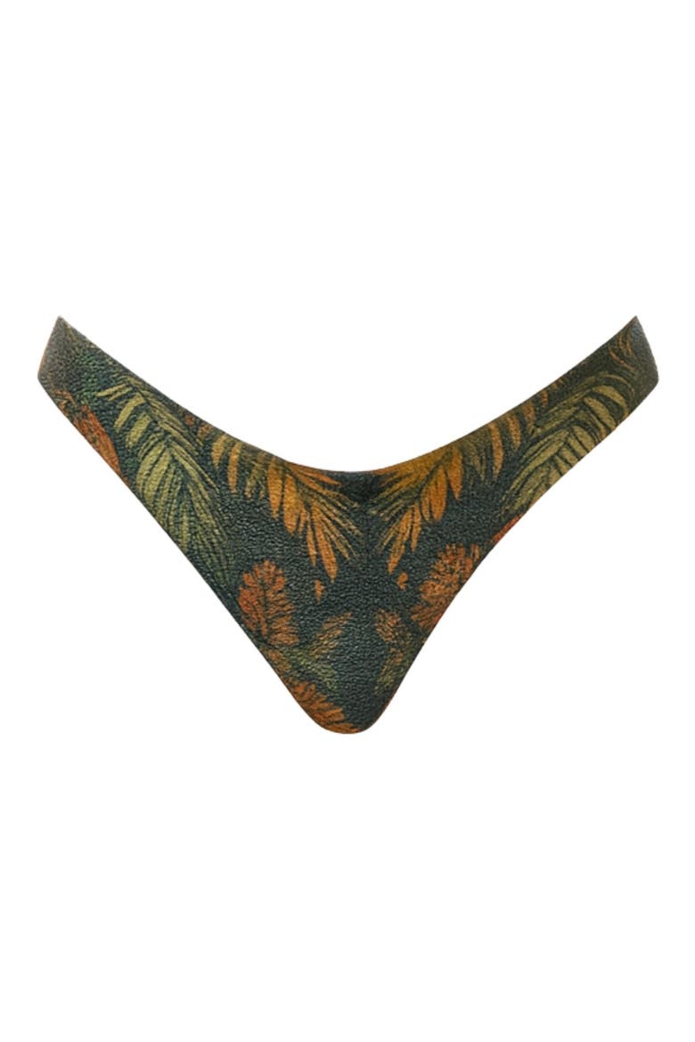 Jade Oasis Neo Paramount Metallic Hipster Bikini Bottoms, Alternate, color, JADE OASIS