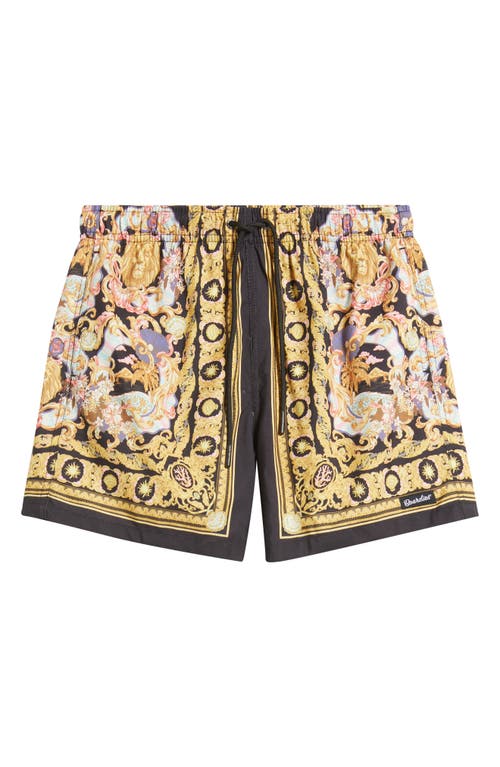 Boardies Printed Swim Trunks In Multi
