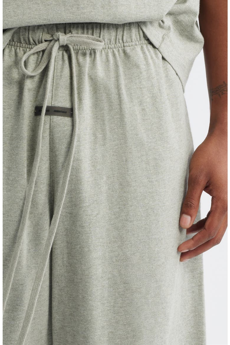 Jersey Basketball Sweat Shorts, Alternate, color, CONCRETE HEATHER