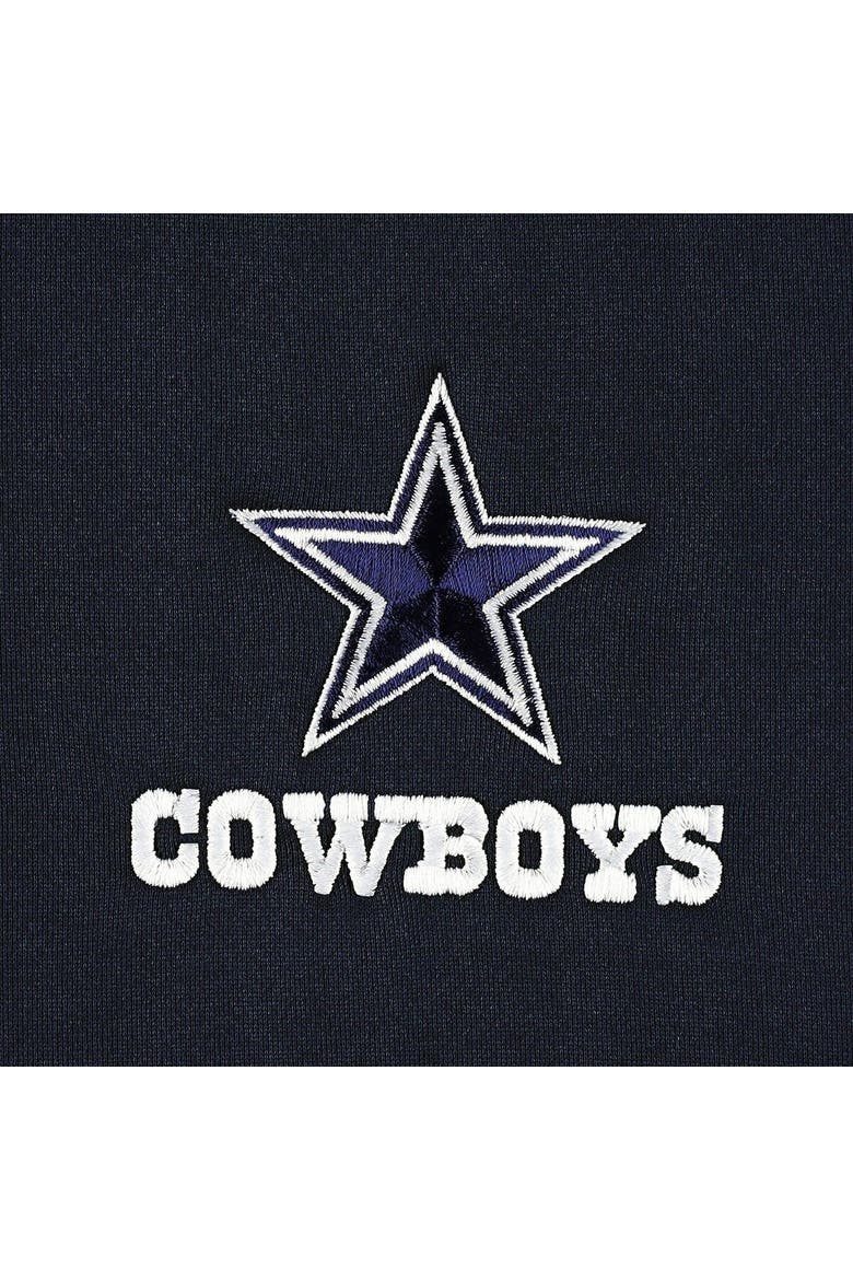 Men's Dunbrooke Navy Dallas Cowboys All-Star Tech Quarter-Zip Top, Alternate, color, Navy