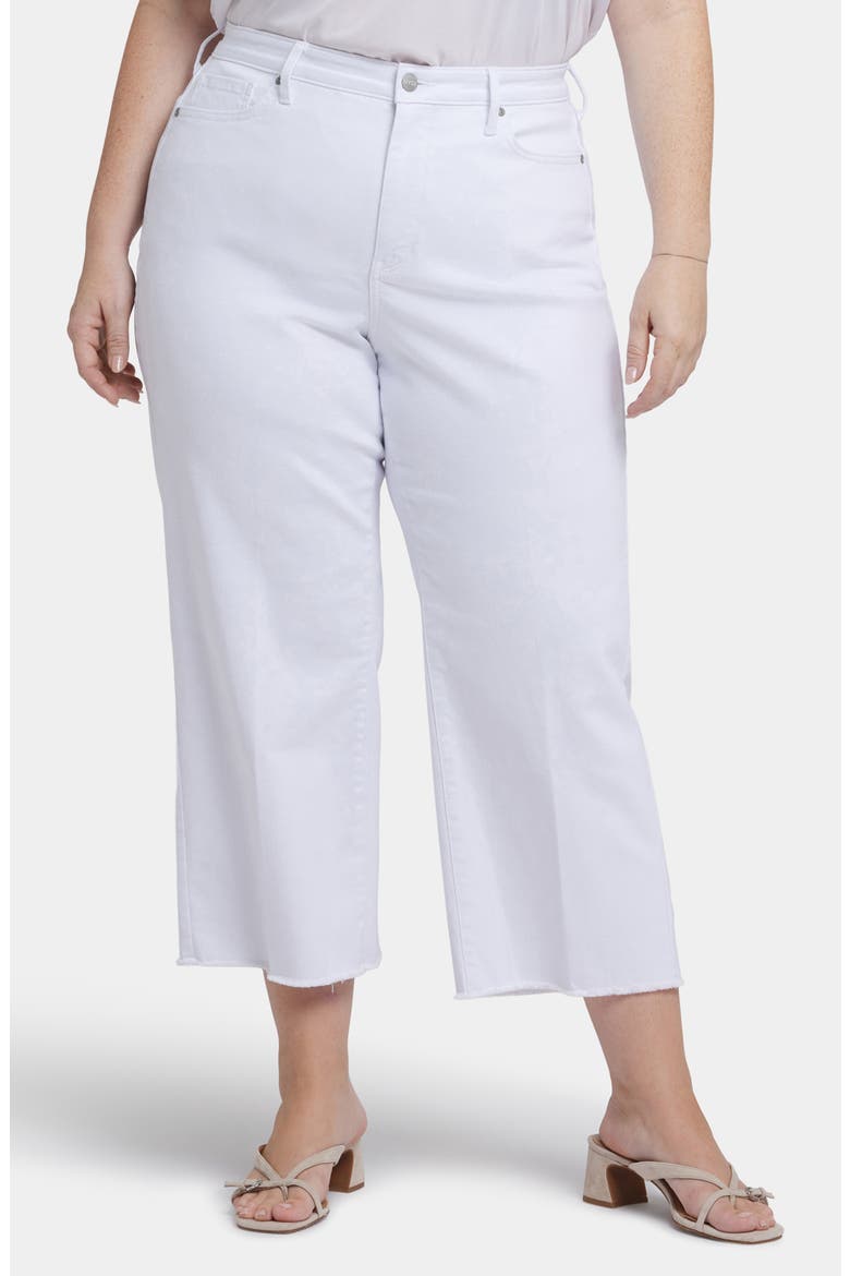 Coco High Waist Relaxed Crop Wide Leg Jeans, Main, color, OPTIC WHITE