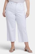 NYDJ Coco High Waist Relaxed Crop Wide Leg Jeans