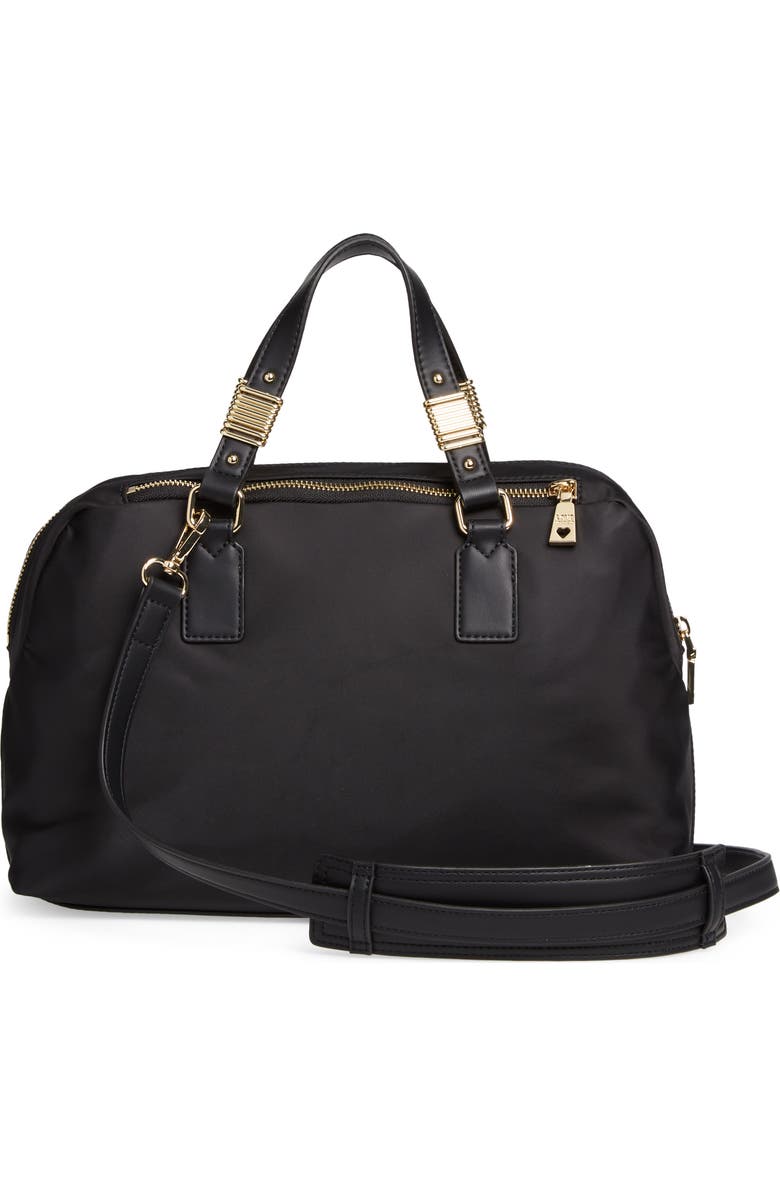 Love Moschino Nylon Satchel, Alternate, color,