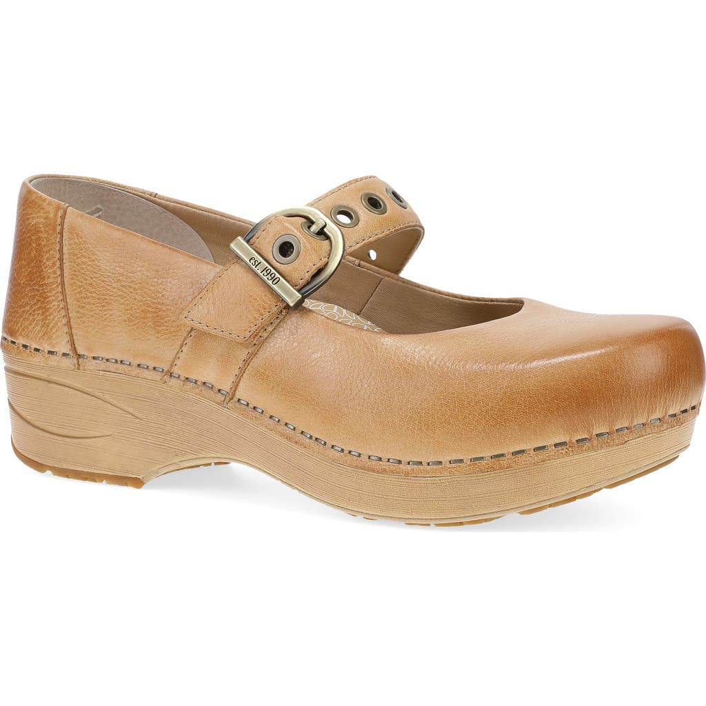 Dansko Xp 2.0 Mary Jane Clog In Brown