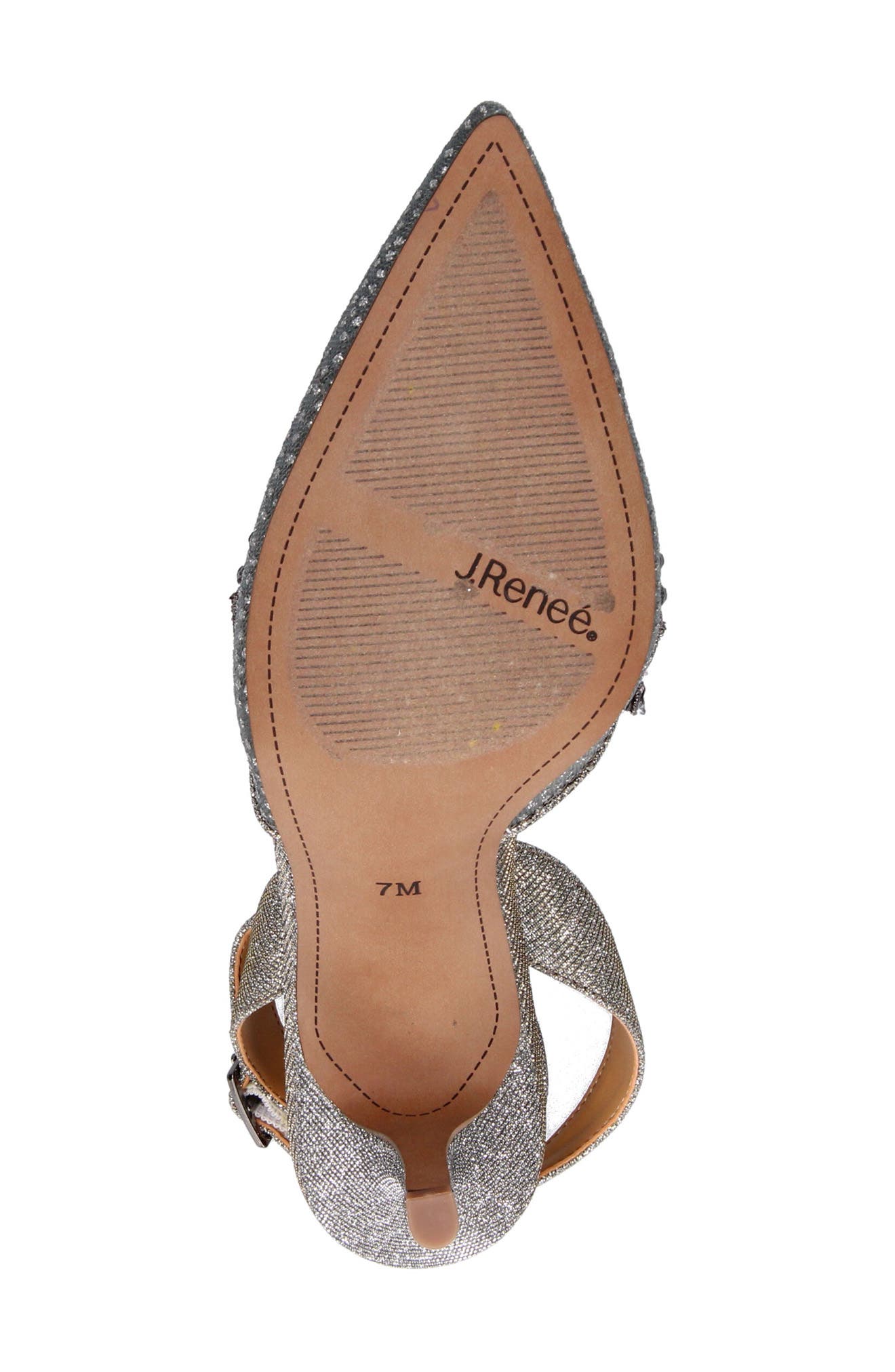 Desdemona Pointed Toe Pump, Alternate, color, PEWTER