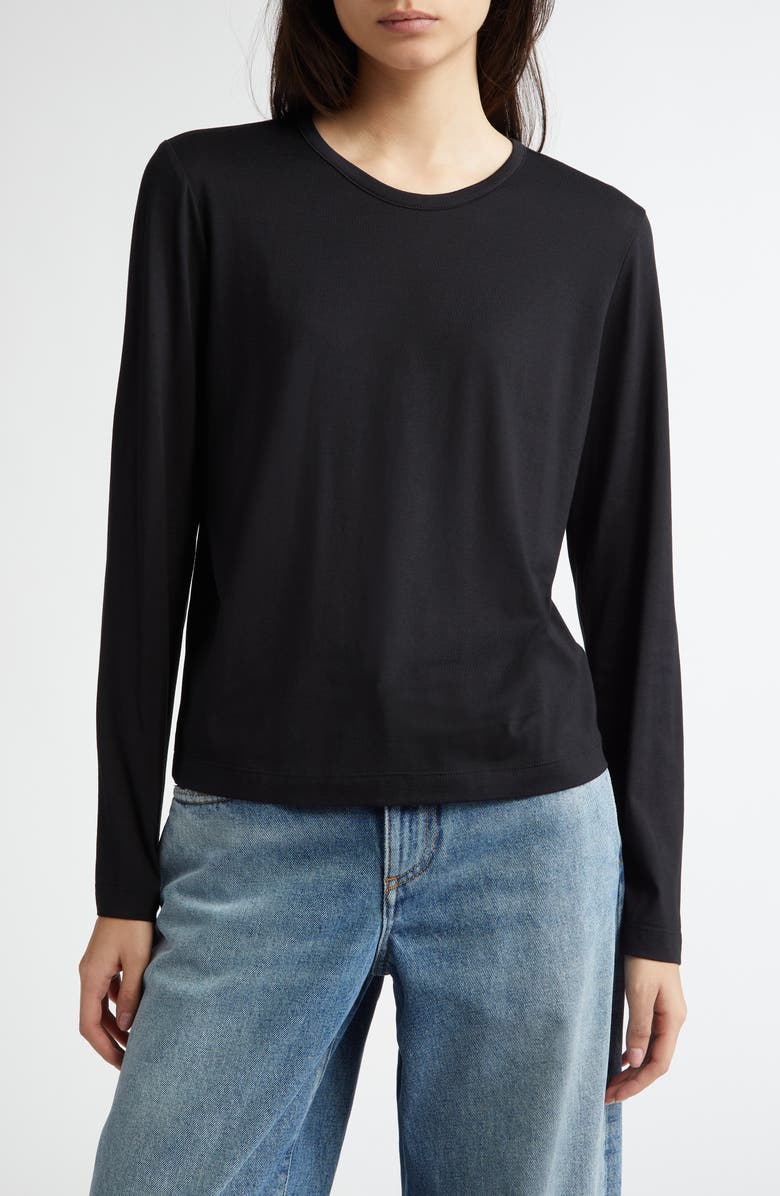 PARTOW Marden T-Shirt, Main, color, Black