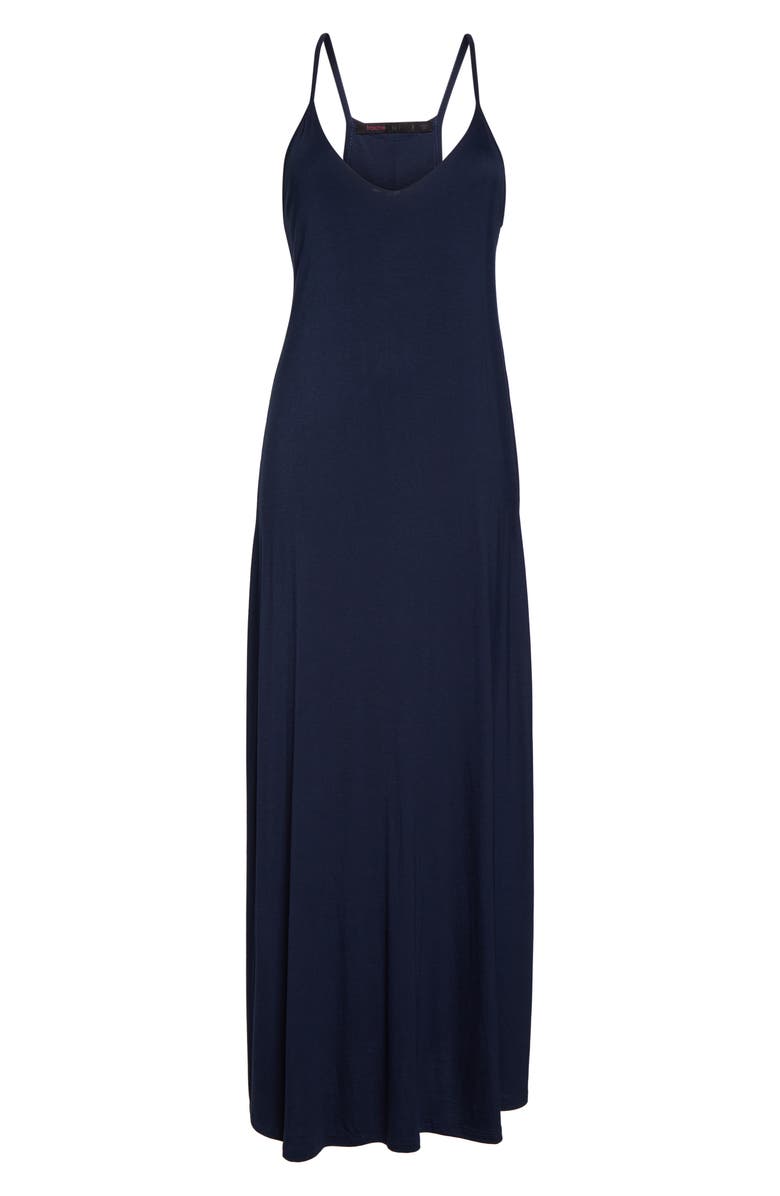 Fraiche by J Racerback V-Neck Maxi Dress, Alternate, color, 