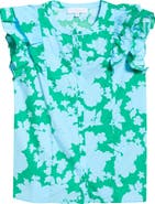 SUGARLIPS Riona Floral Sammi Cotton Button-Up Shirt