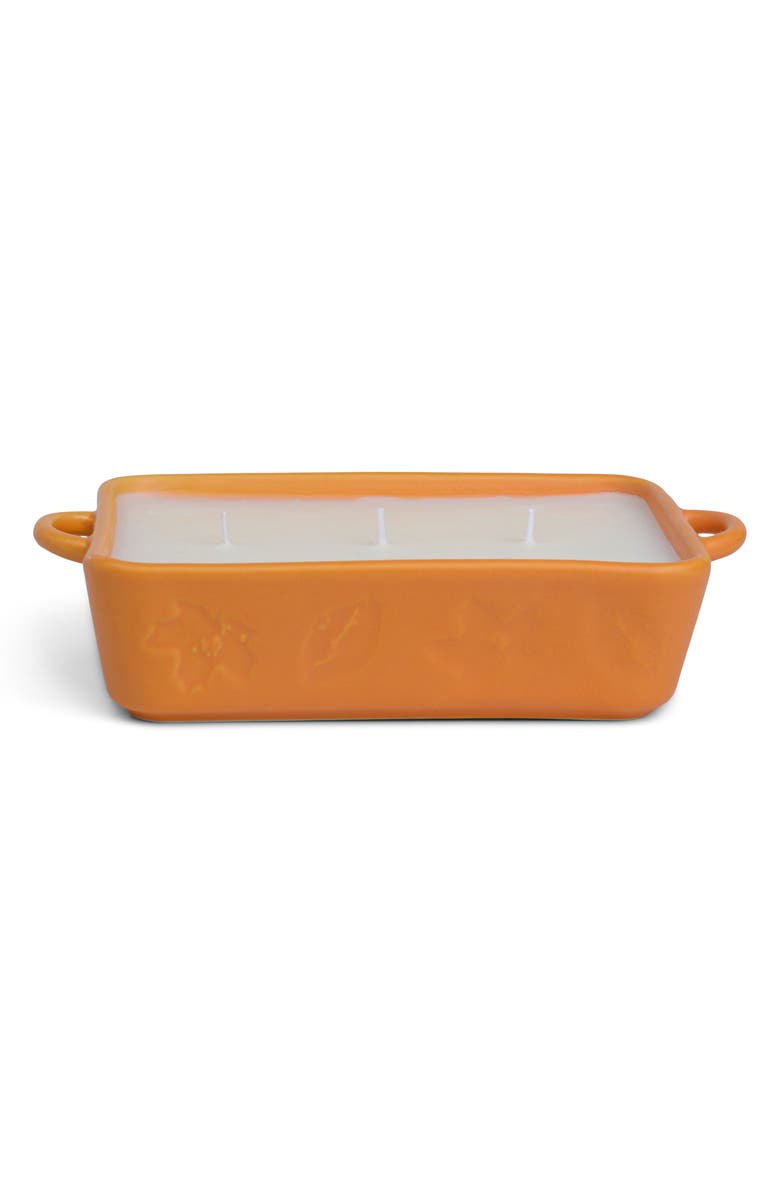 Foundry Candle Co. Three-Wick Soy Blend Ceramic Baking Dish Candle, Main, color, Pumpkin Spice