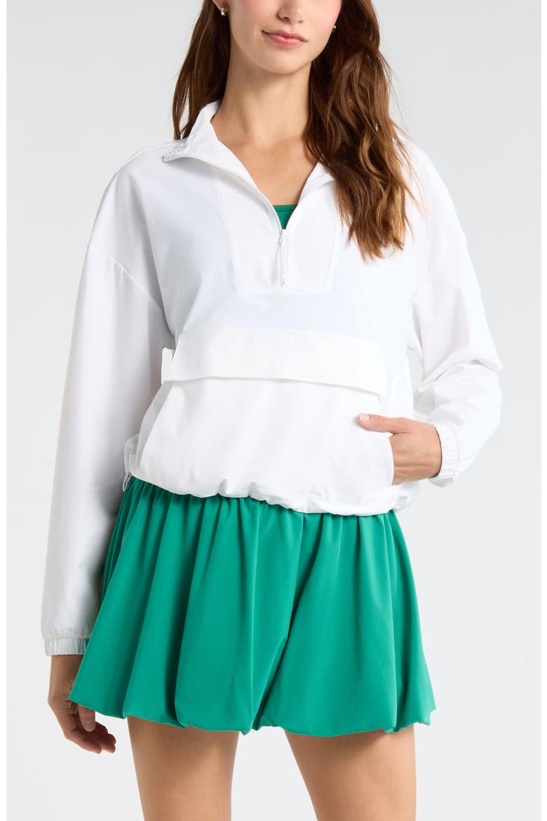 Transit Pullover Jacket, Main, color, WHITE