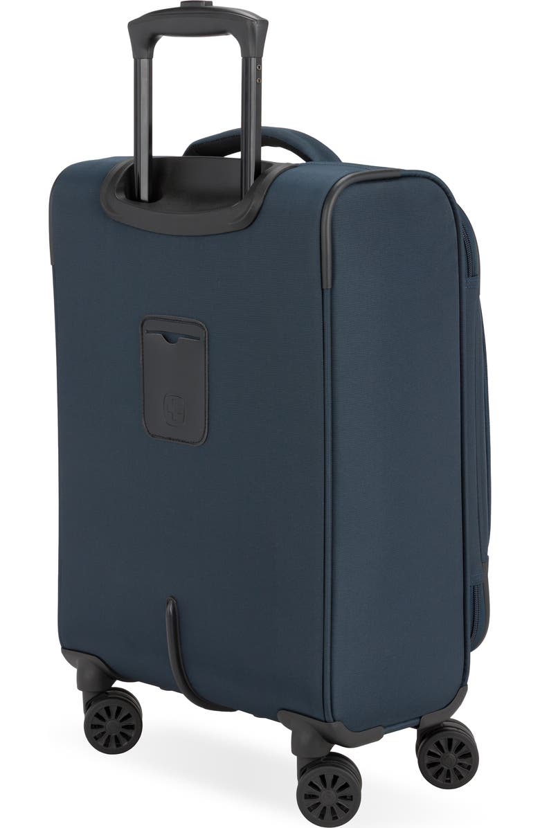 SWISSGEAR 20-Inch Softside Spinner Carry-On Luggage, Alternate, color, Navy