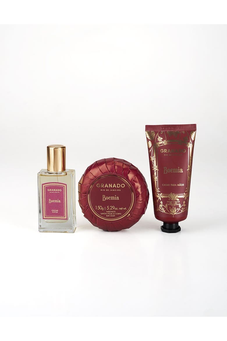 Boemia Scented Trio, Alternate, color, Clear