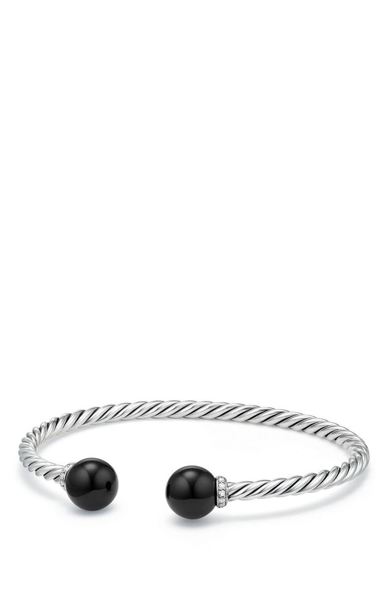David Yurman Solari Bead Bracelet with Diamonds, Main, color,