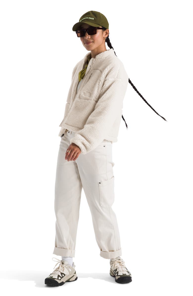 The North Face Extreme Pile Full Zip Jacket 2, Alternate, color, White Dune