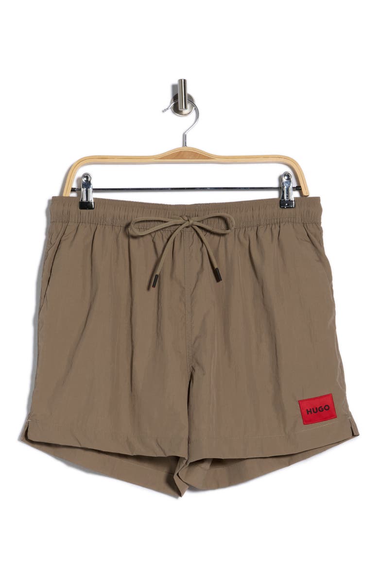 Dominica Swim Trunks, Main, color, MEDIUM BROWN
