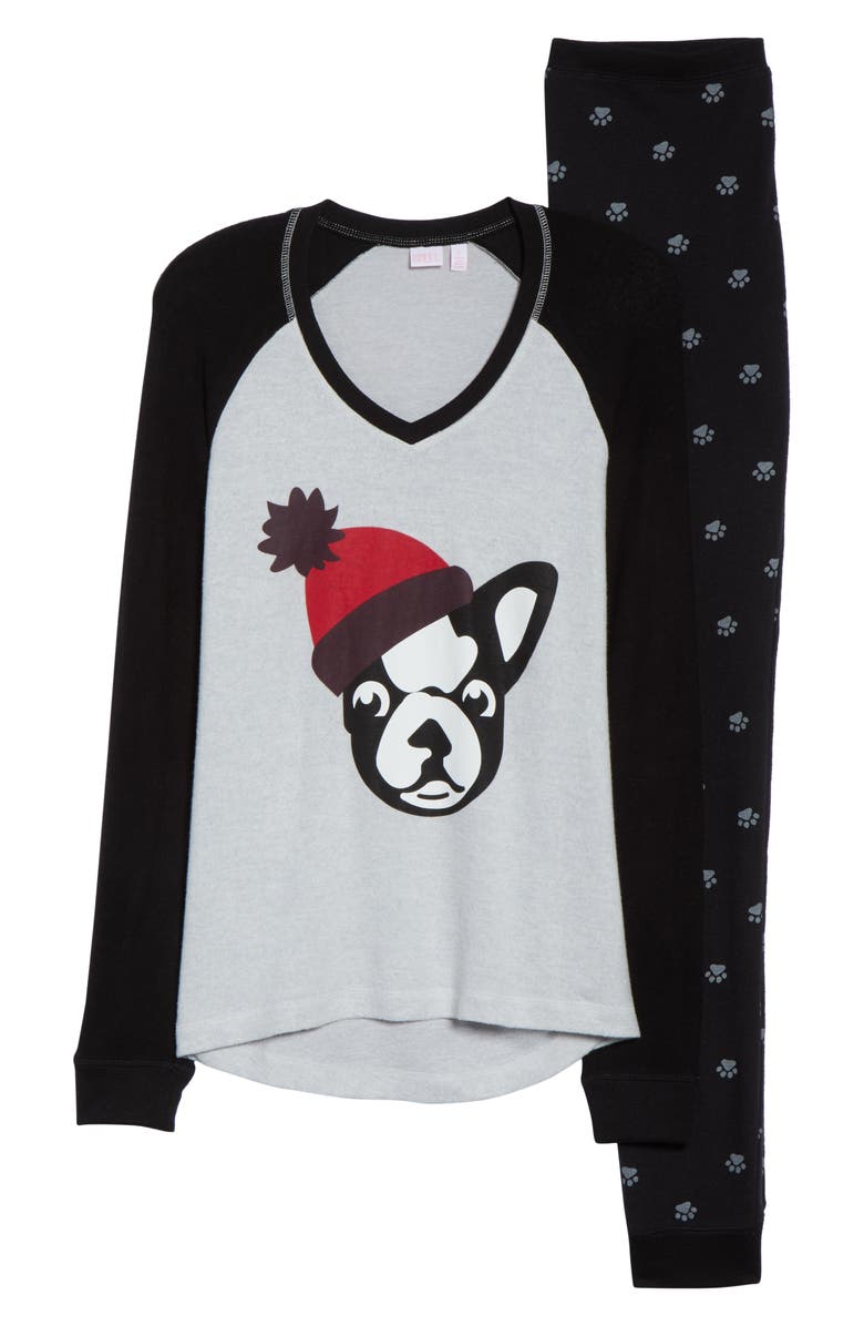 Make + Model Holiday Pajamas, Alternate, color,