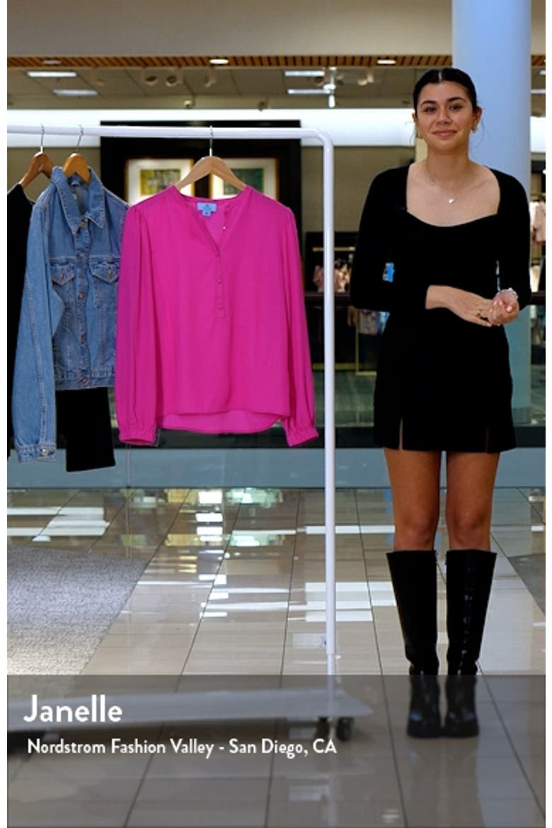 Button Front Blouse video