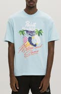 Maui & Sons x Pabst Blue Ribbon Shark Graphic T-Shirt
