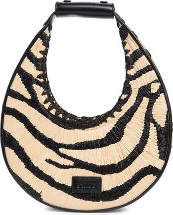 【関税込み】Staud タン ラージ Moon ラフィア トートバッグ STAUD Moon Raffia Tote | Nordstrom