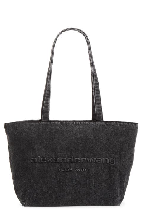 Medium Punch Denim Tote