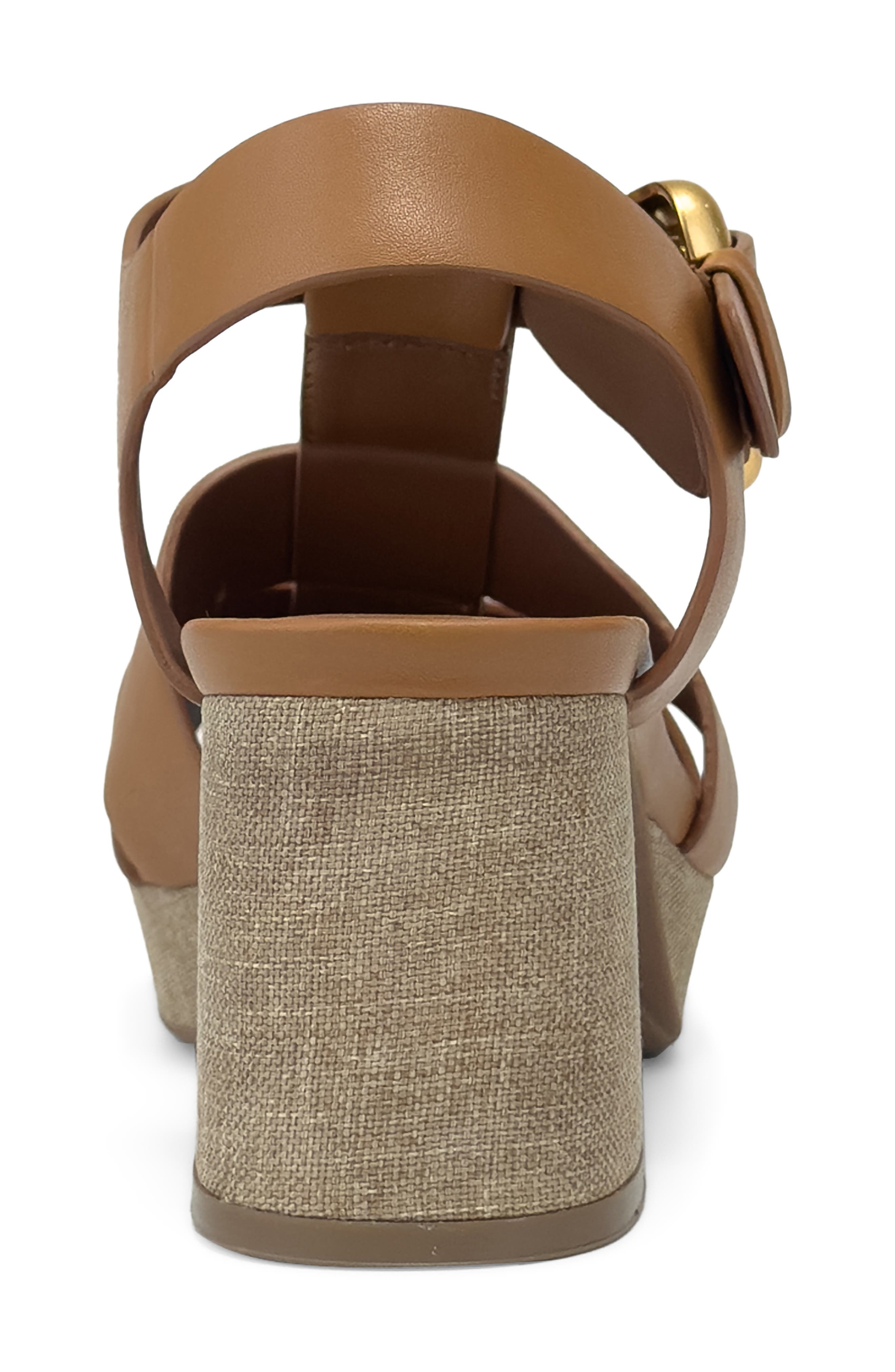 Soave Block Heel Sandal, Alternate, color, TAN