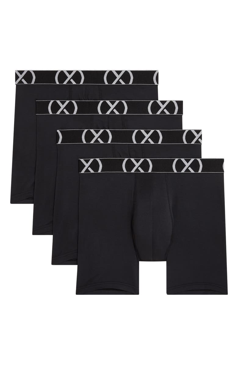 2(x)ist 4-Pack Boxer Briefs, Alternate, color, 4Pk Black