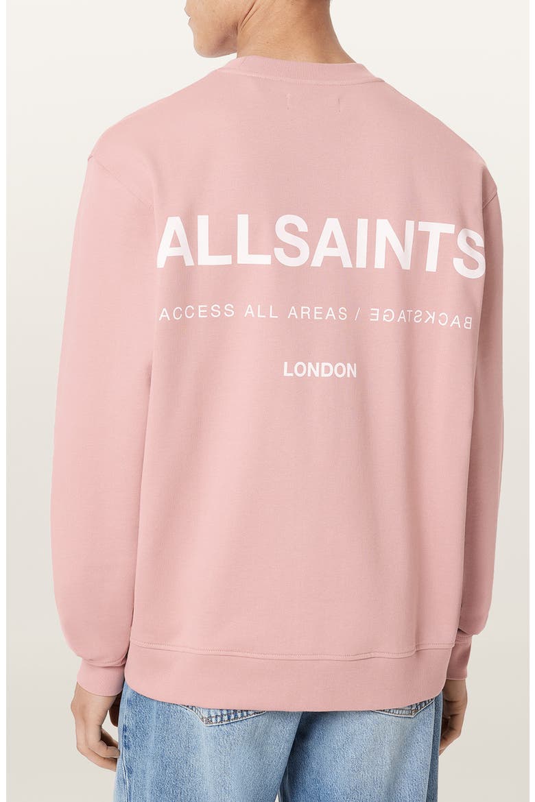 Backstage Graphic Sweatshirt, Alternate, color, WOODROSE PINK