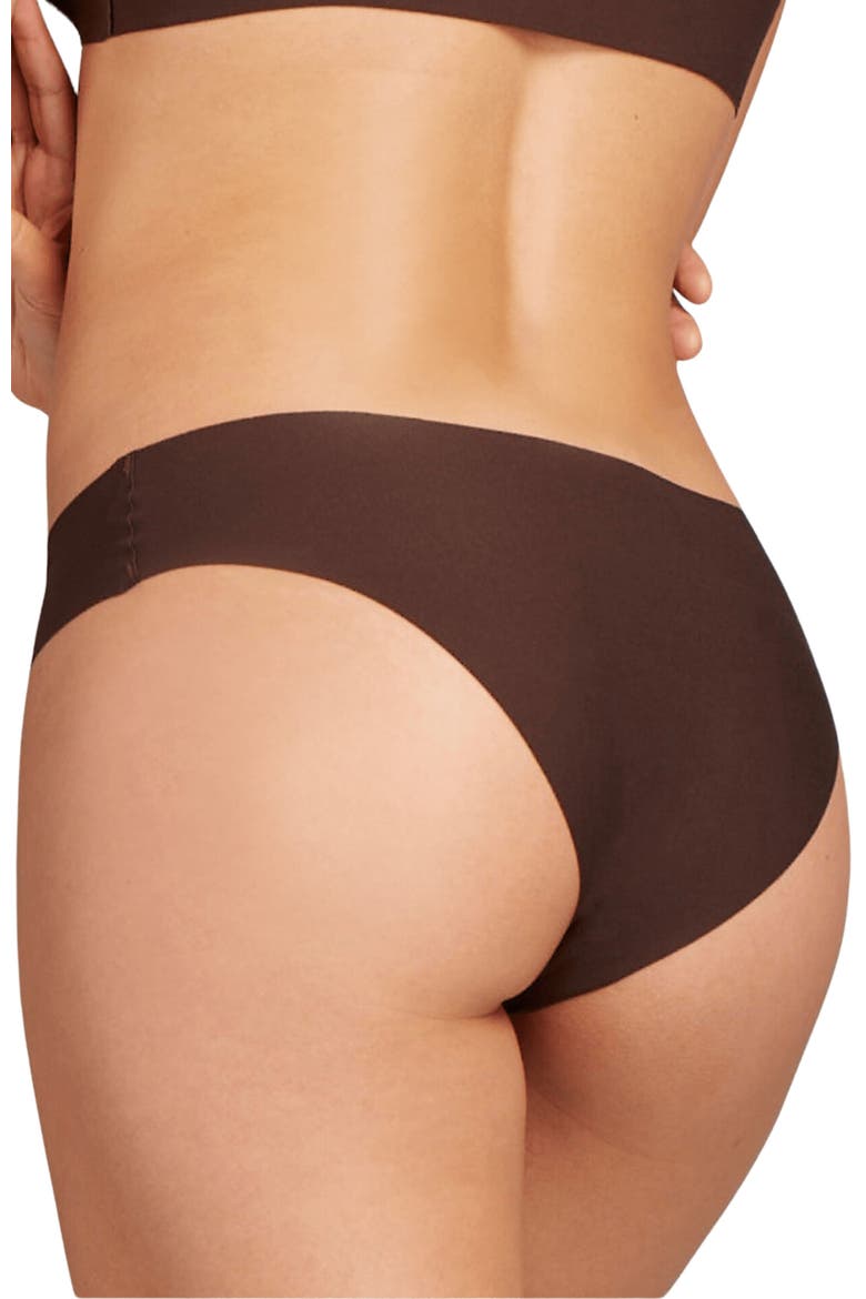 No Show Bikini, Alternate, color, Coffee bean