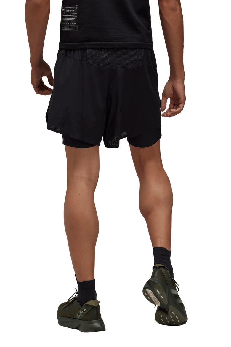 2-in-1 Running Shorts, Alternate, color, BLACK