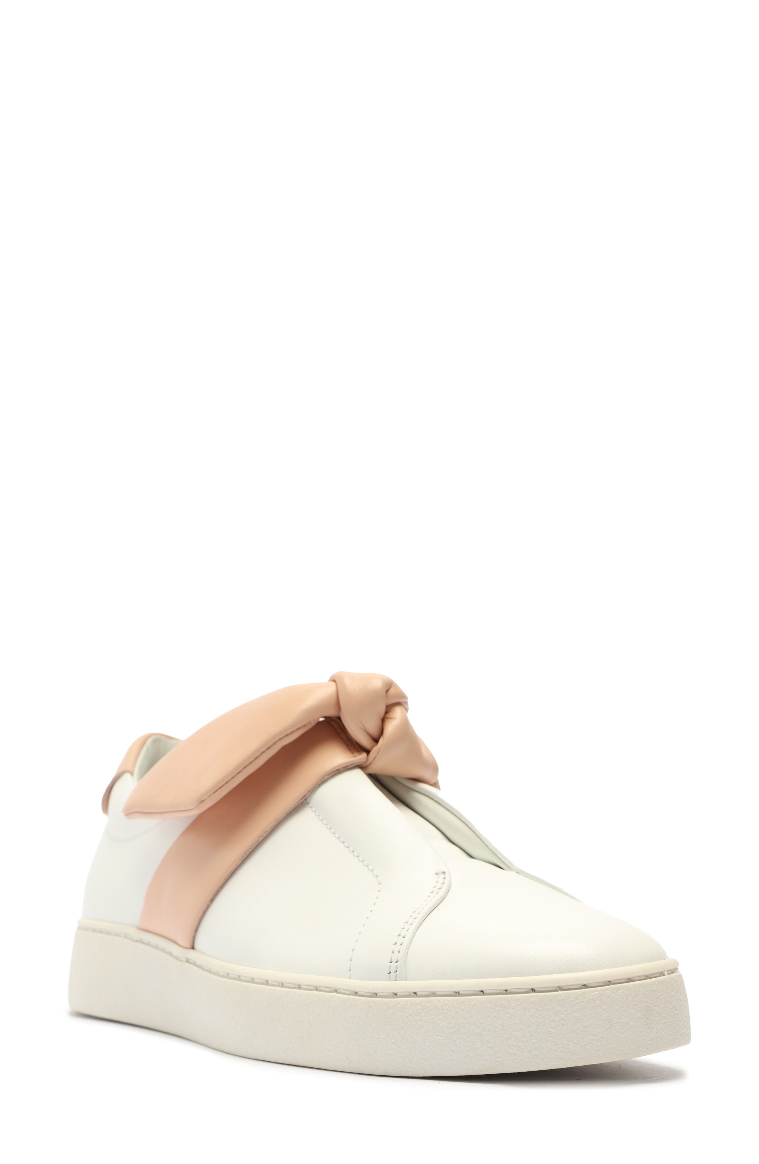 Alexandre Birman Clarita Bow Slip-On Sneaker, Main, color, 