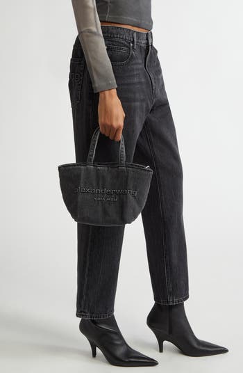 Alexander Wang Small Punch Denim Tote | Nordstrom