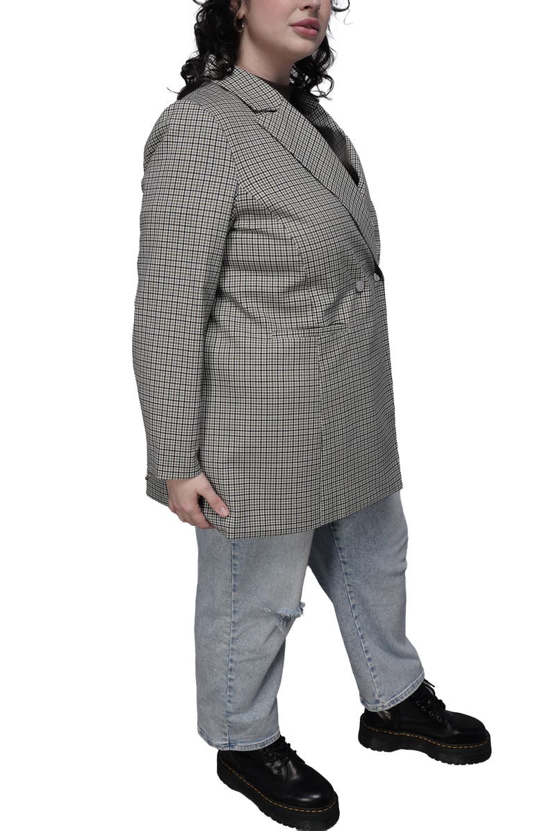 WILDFANG The Empower Zipper Double Breasted Blazer, Alternate, color,